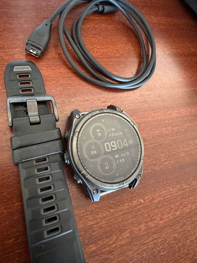Garmin Fenix 8 47mm Zafiro Solar