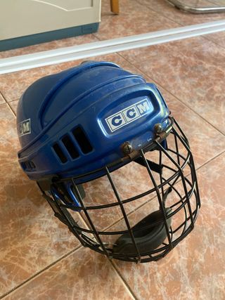Casco Hockey CCM Azul