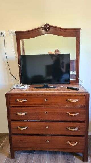 intera camera noce 1930 Armadio letto e comodini