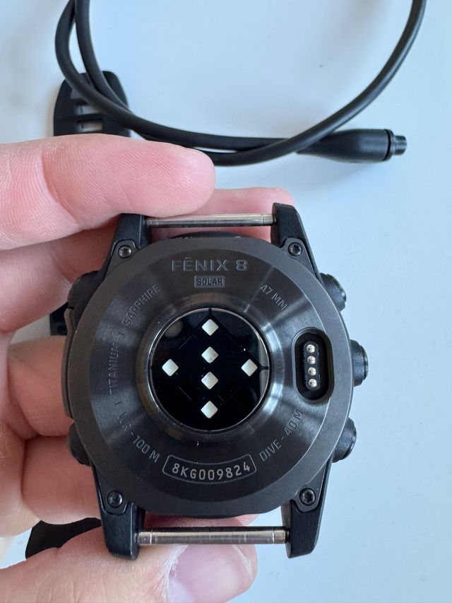 Garmin Fenix 8 47mm Zafiro Solar 