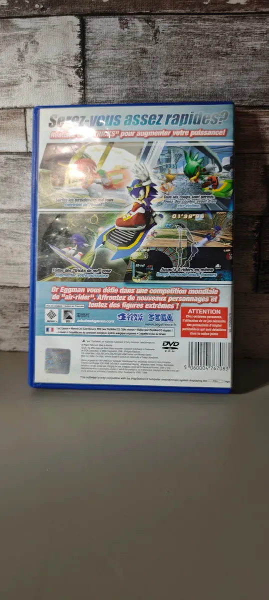 Sonic Riders PS2 Sega