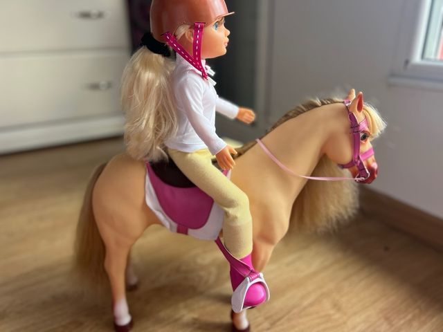 Nancy Amazona con Caballo y Accesorios