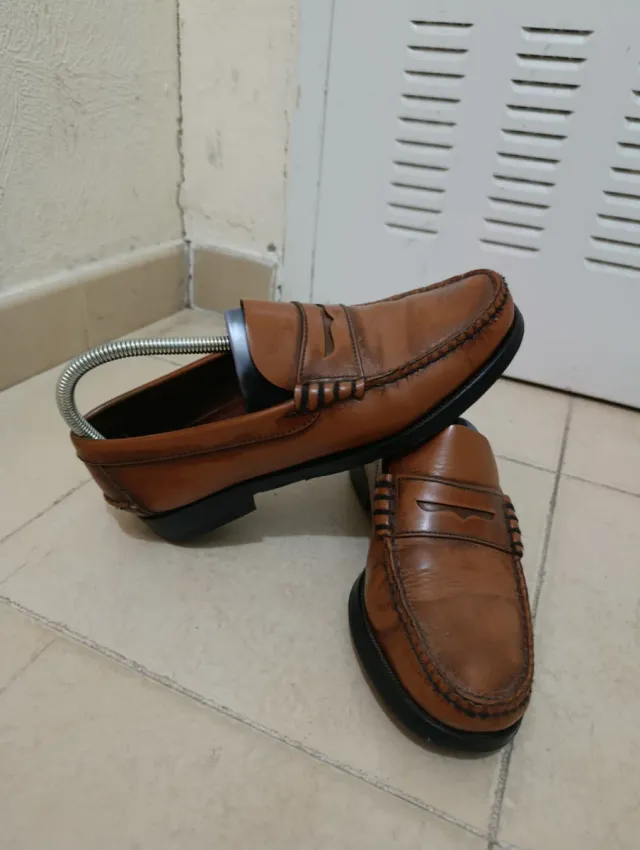 Zapatos de vestir de caballero marrones