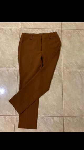 Pantaloni eleganti marroni