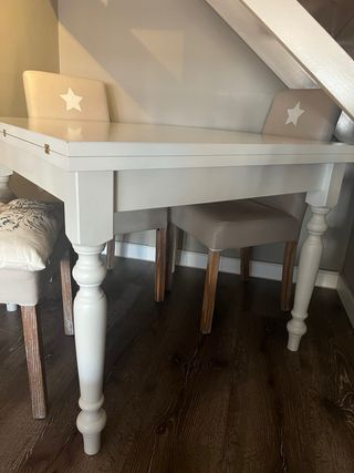 Mesa comedor madera extensible