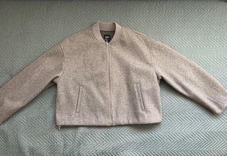 Bomber Zara Gris Talla S