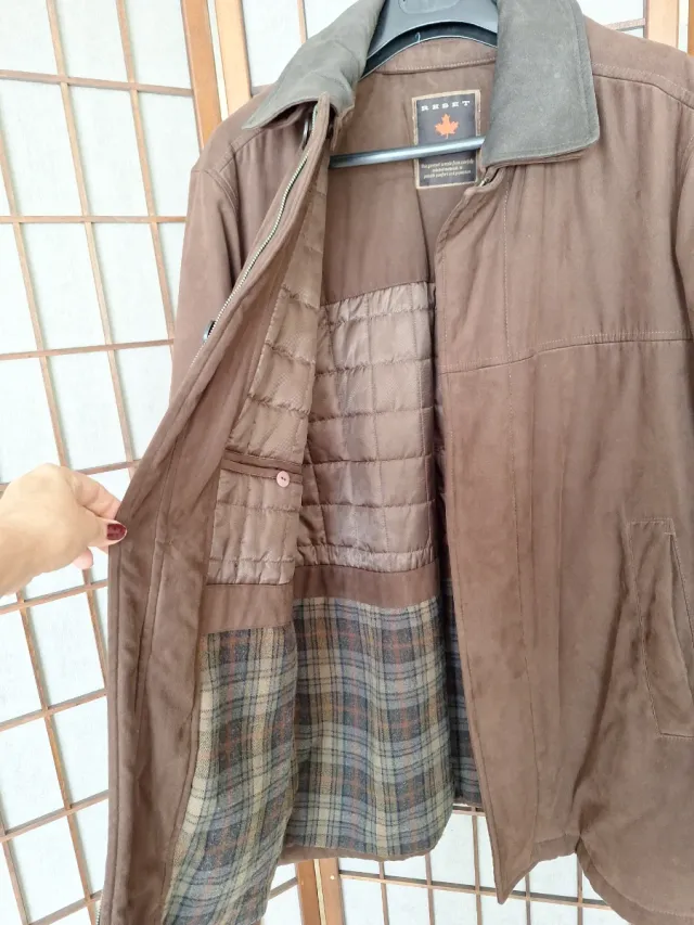 Anorak RESET hombre marrón