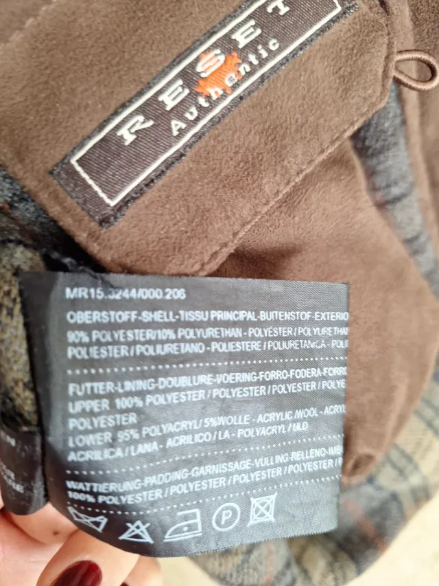 Anorak RESET hombre marrón