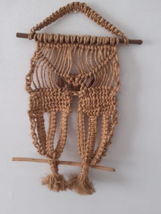 Civetta decorativa in corda