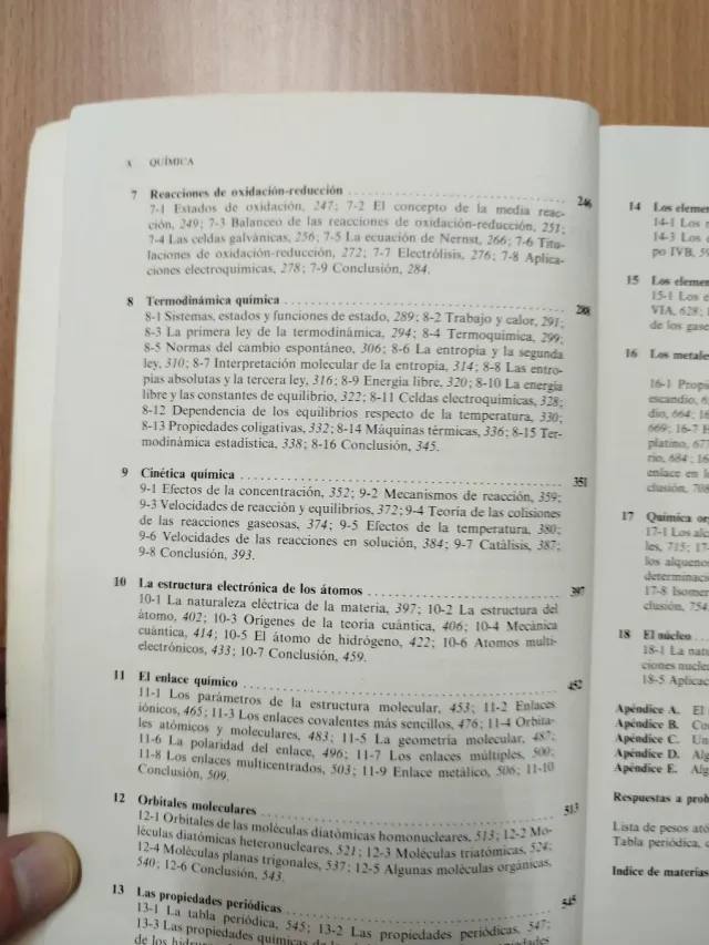 Quimica curso universitario