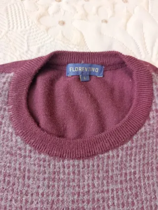 Jersey Florentino Caballero granate Talla L