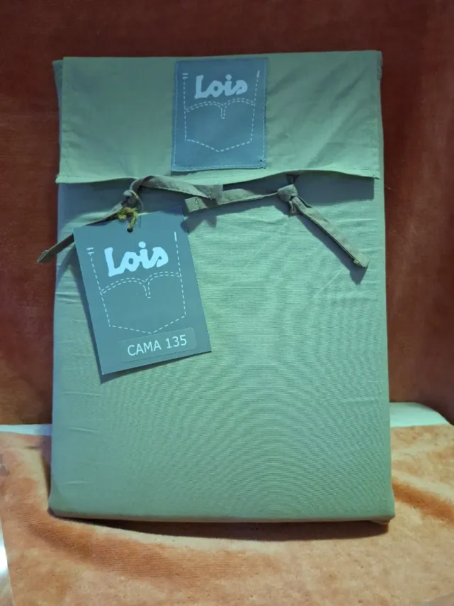 Funda Nórdica Lois 135 Beige/Verde