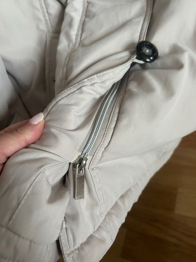 Abrigo Talla Moda Beige XL