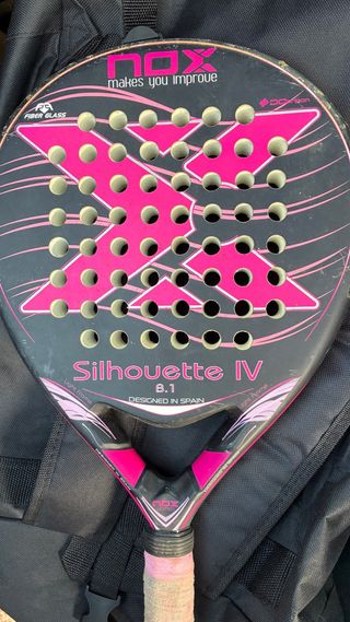 Lote 3 Raquetas de Pádel Dunlop, Nox, Fibertech