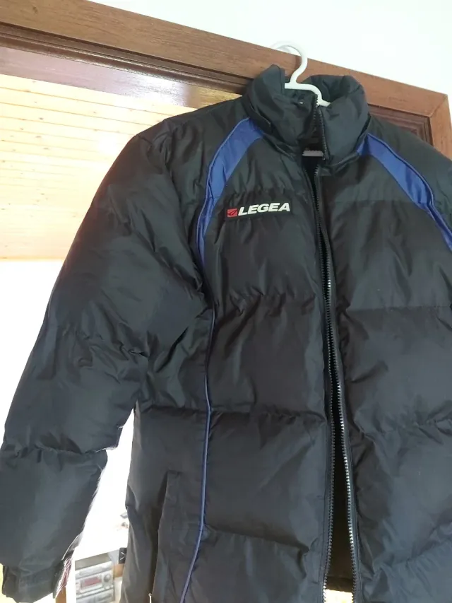 Chaqueta Legea 3/4 Talla XS Negra y Azul