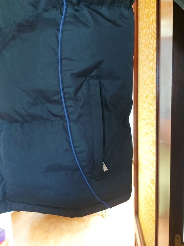 Chaqueta Legea 3/4 Talla XS Negra y Azul