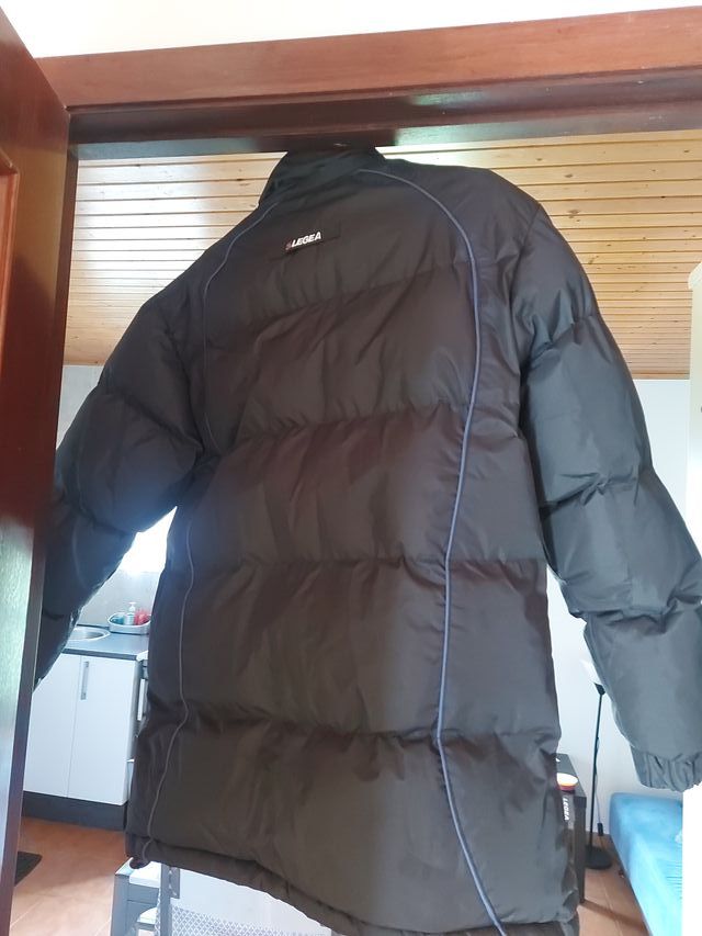 Chaqueta Legea 3/4 Talla XS Negra y Azul