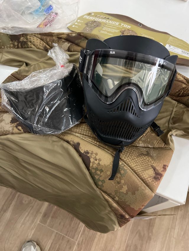 Máscara Paintball VForce Negra