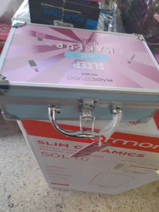 Maletín de maquillaje Magic Studio rosa