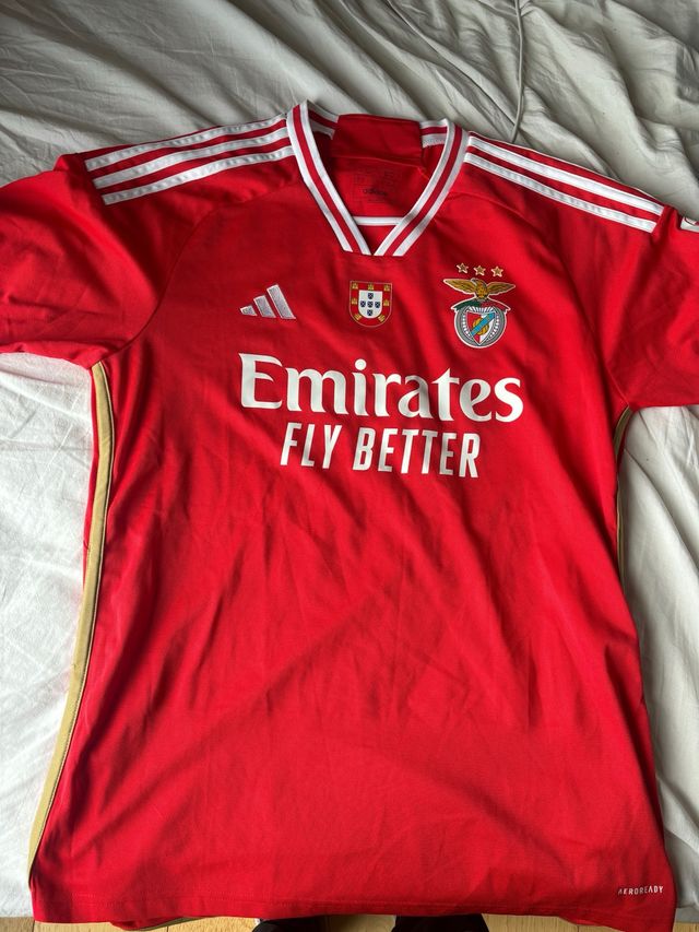Camiseta Oficial Benfica Adidas Roja