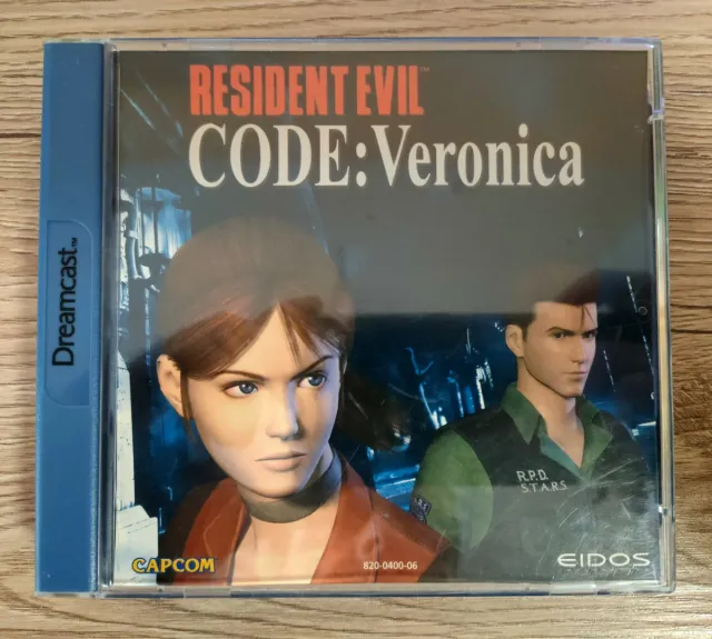 Resident Evil Code Veronica Dreamcast Capcom