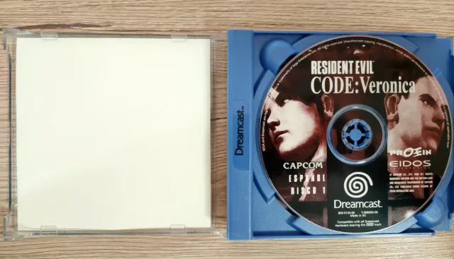Resident Evil Code Veronica Dreamcast Capcom