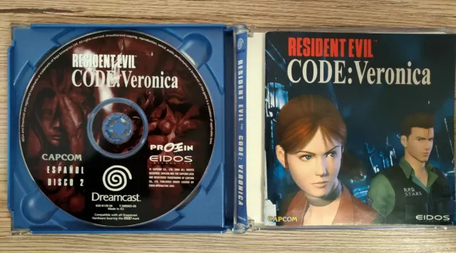 Resident Evil Code Veronica Dreamcast Capcom