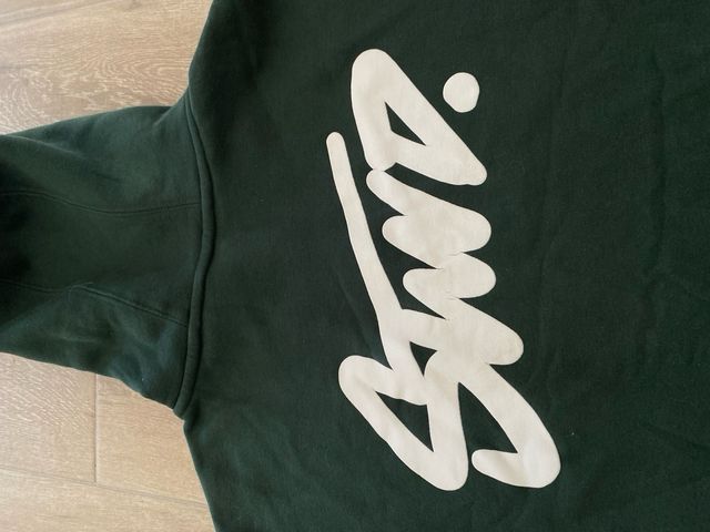 Sudadera verde con logo STWD