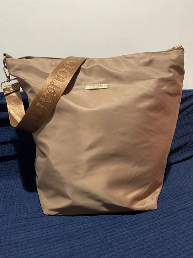 Borsa Najoleari Bottega Verde Beige Oro