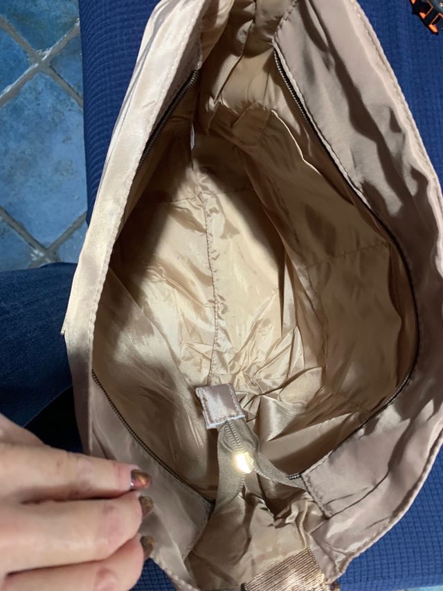 Borsa Najoleari Bottega Verde Beige Oro