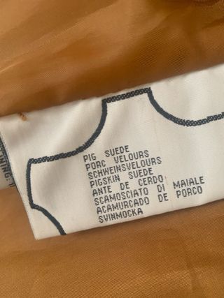 Chaleco de piel Promiss marrón