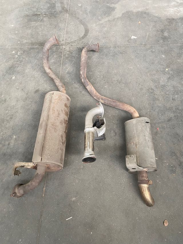 Línea escape Toyota HDJ80 24v