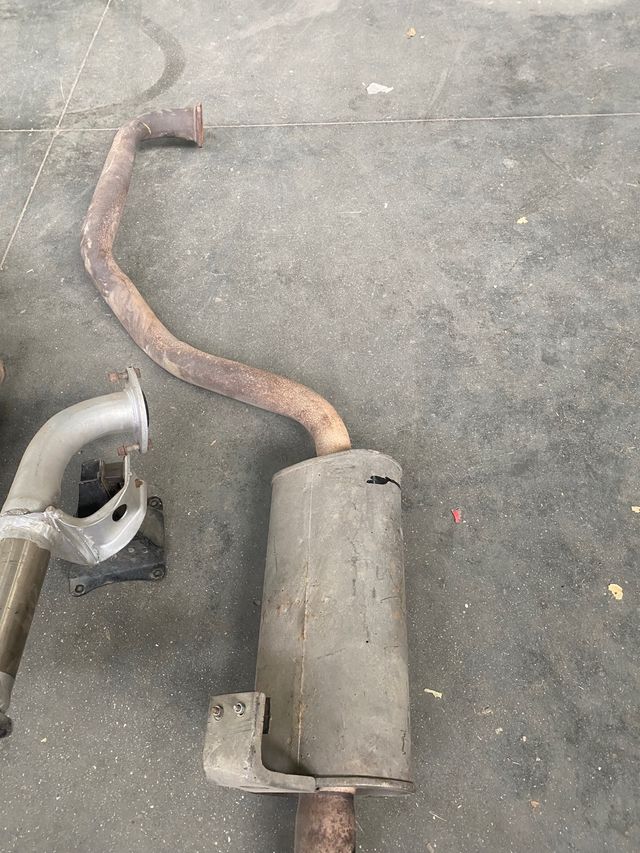 Línea escape Toyota HDJ80 24v