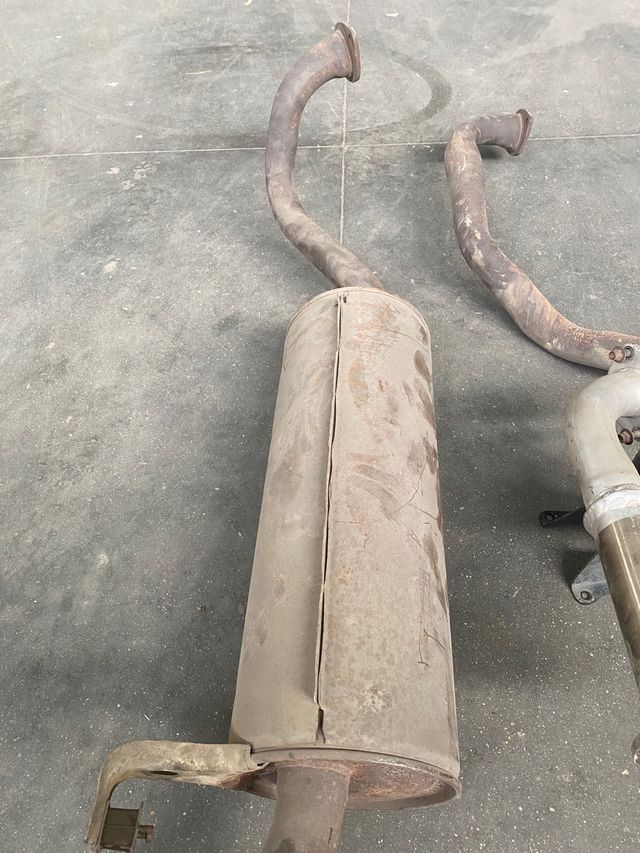 Línea escape Toyota HDJ80 24v