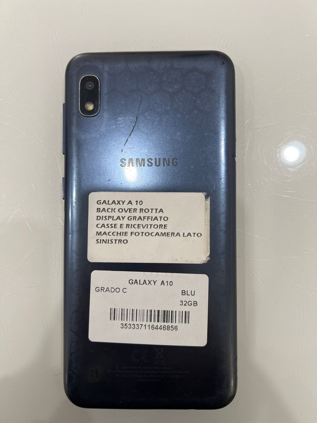 Samsung Galaxy A10 Blu 32GB Grado C