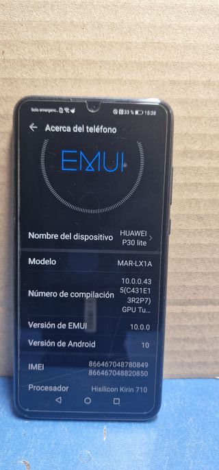 Huawei P30 Lite 128GB Nero
