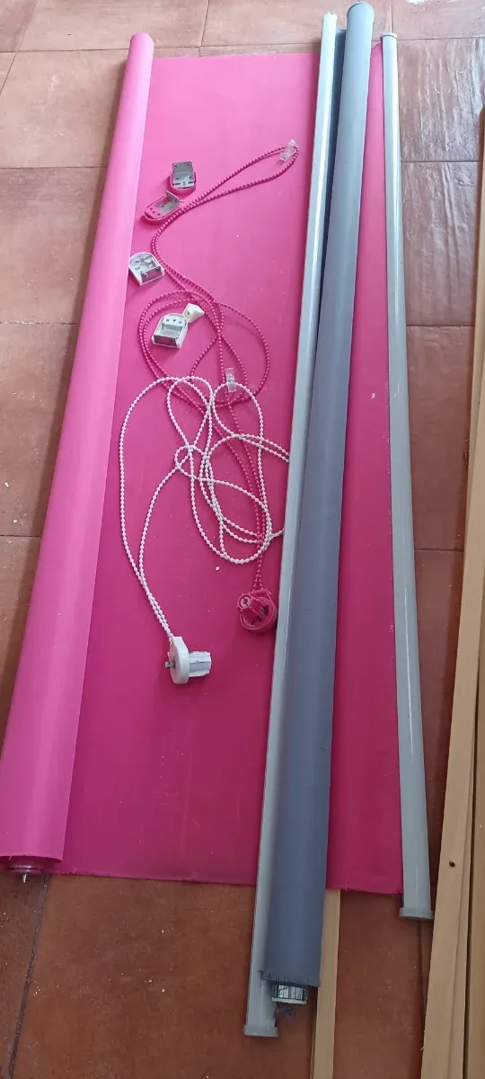 Estores enrollables varios colores