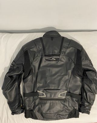 Chaqueta de moto cuero Magna