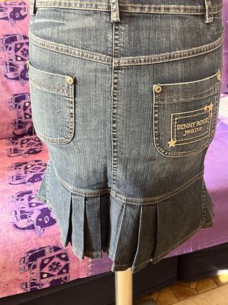 Gonna lunga in jeans