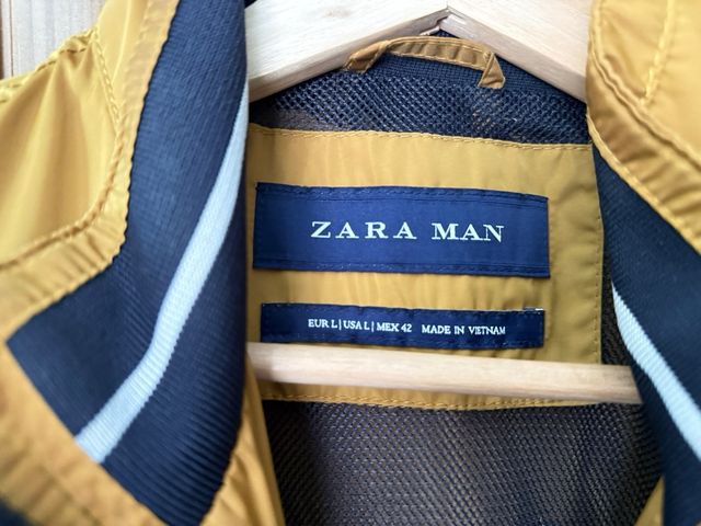 Chaqueta Zara Hombre Talla M Amarilla