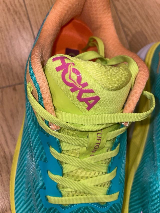 Hoka Clifton 9 Teal/Amarillo