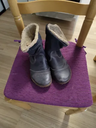 Botines El Naturalista Negro/Beige