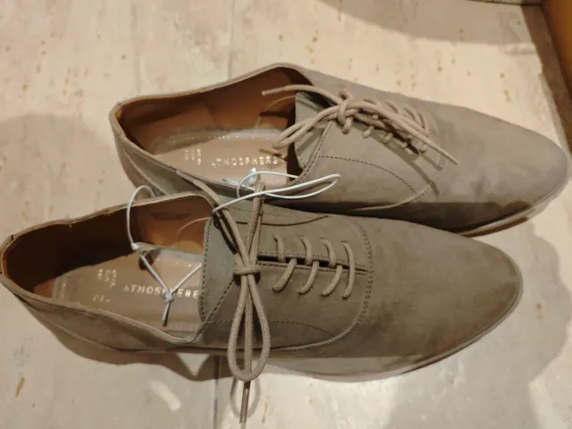 Zapatos casuales beige/gris