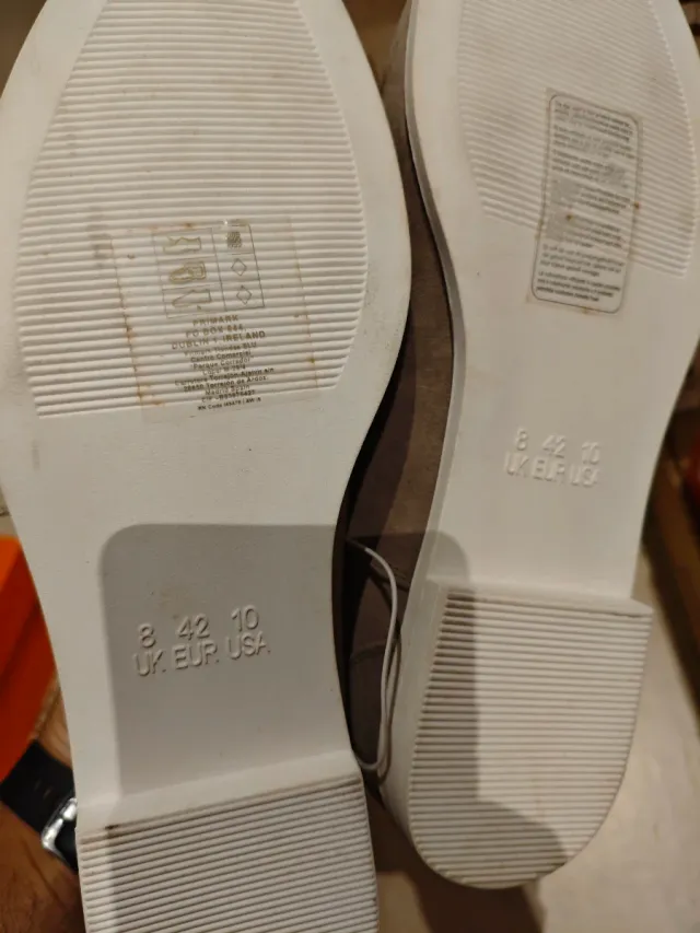 Zapatos casuales beige/gris