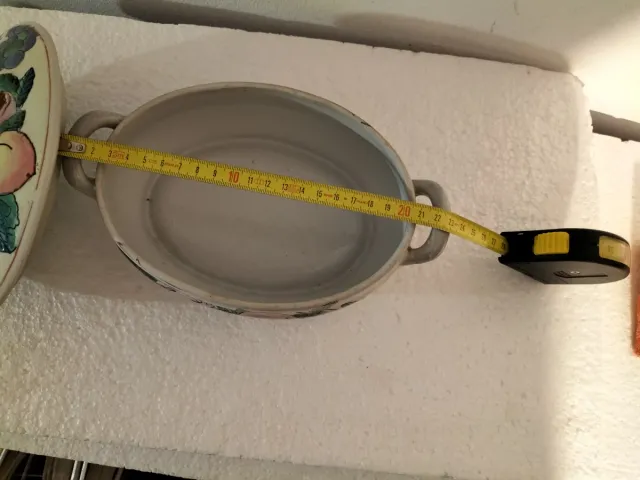 Piccola zuppiera vintage decorata