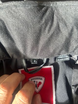 Chaqueta esquí Rossignol Negra y Amarilla niño