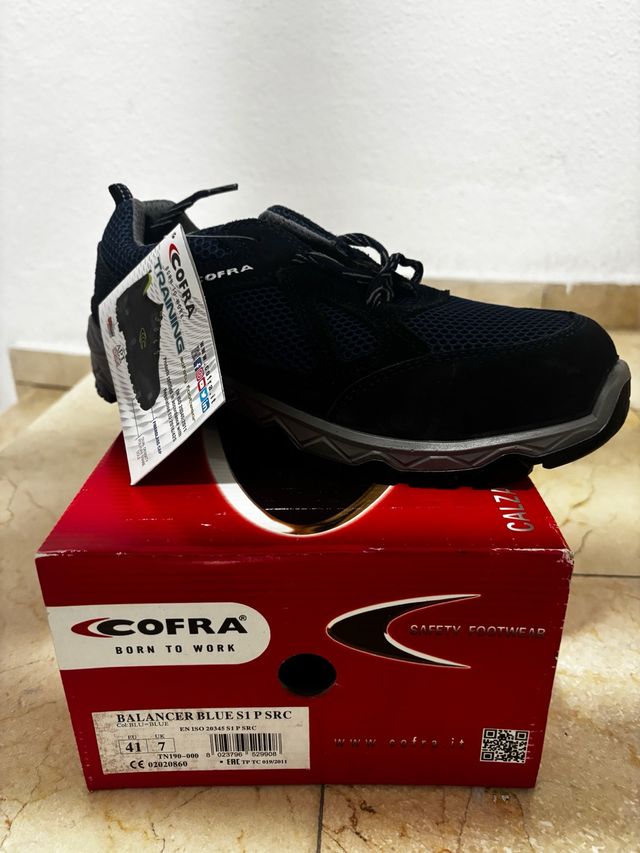 Zapatos de seguridad Cofra Talla 41 no envíos