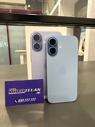 iPhone 14 256GB Blu/Viola 100% Batteria iPhone 17