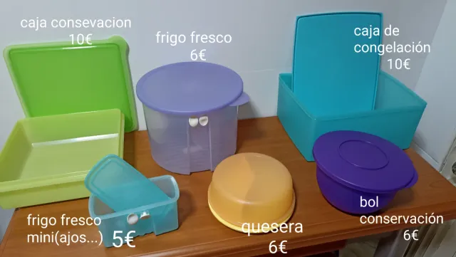 Lote Tupperware: Conservación y Frescura