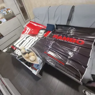 Póster Película Sonic , Rambo., bad boys etc